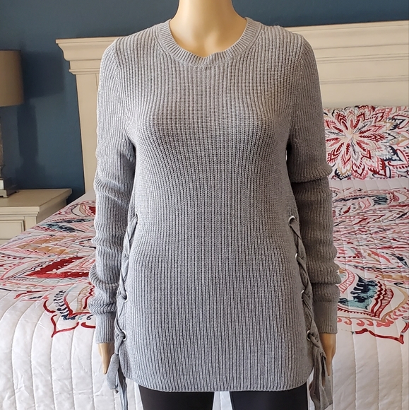 MICHAEL KORS Longsleeve Gray Sweater - Picture 13 of 15